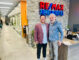 Steve Rhee with Martin Gandell in front of REMAX Sign.