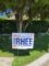 Elect Steve Rhee sign in a yard.