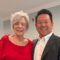 Gail-Marshall-and-Steve Gail Marshall, former mayor of the City of Arcadia posing for a picture with Steve Rhee.