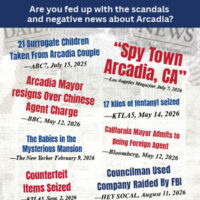 Elect Steve Rhee to Arcadia City Council flyer 3