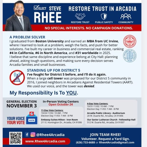 In-Person Voting Centers Open October 24 11-Day Vote Centers: 10/24-11/02: 10 AM - 7 PM…